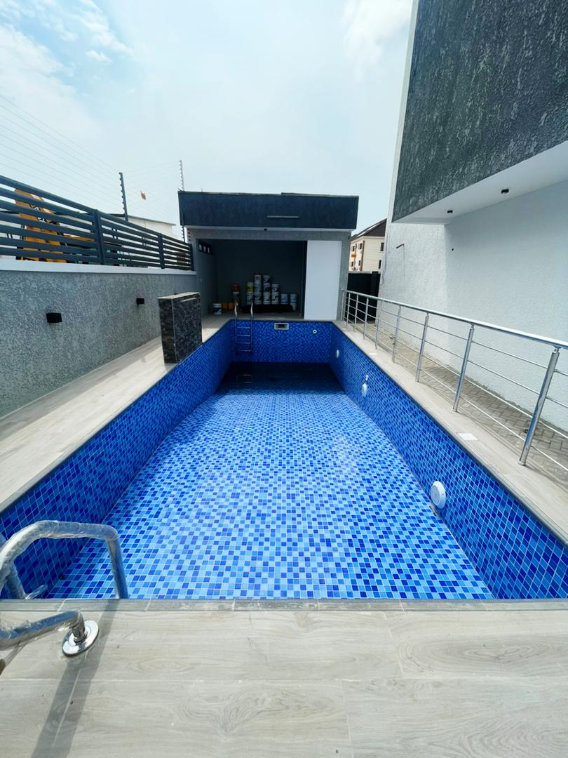 4 bedroom terrace duplex with BQ