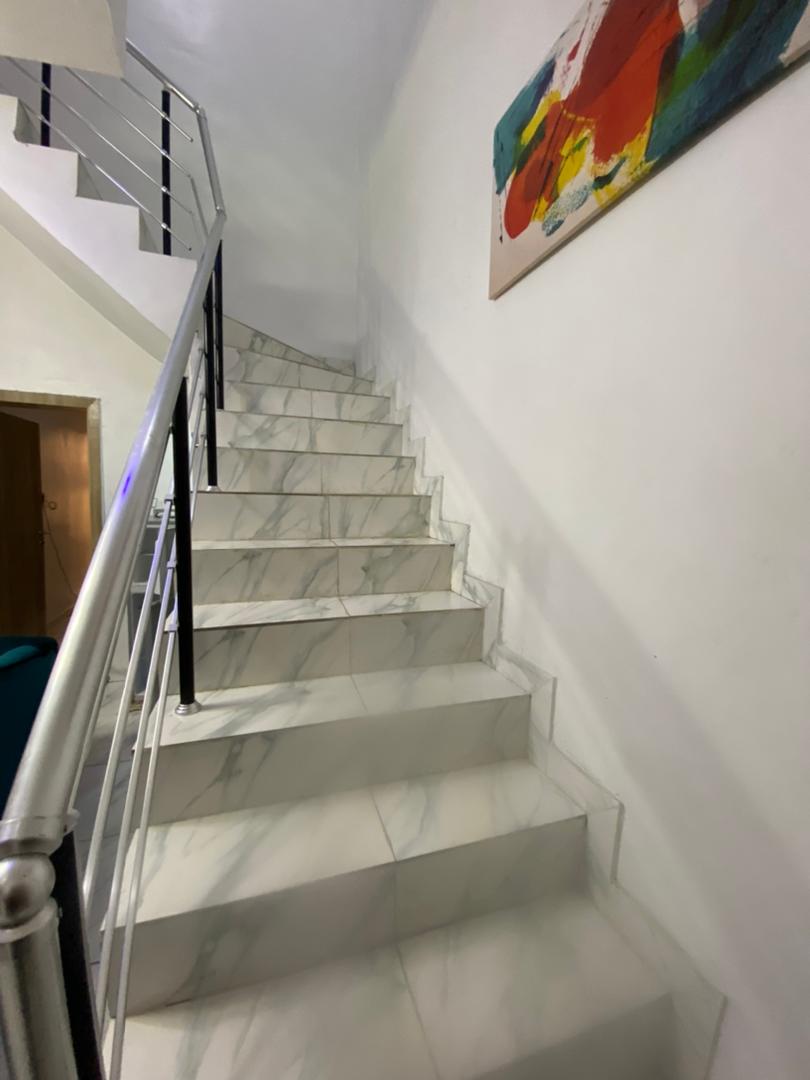 DISTRESS FULLY FURNISHED 3BEDROOM TERRACE DETACHED DUPLEX FOR SALE